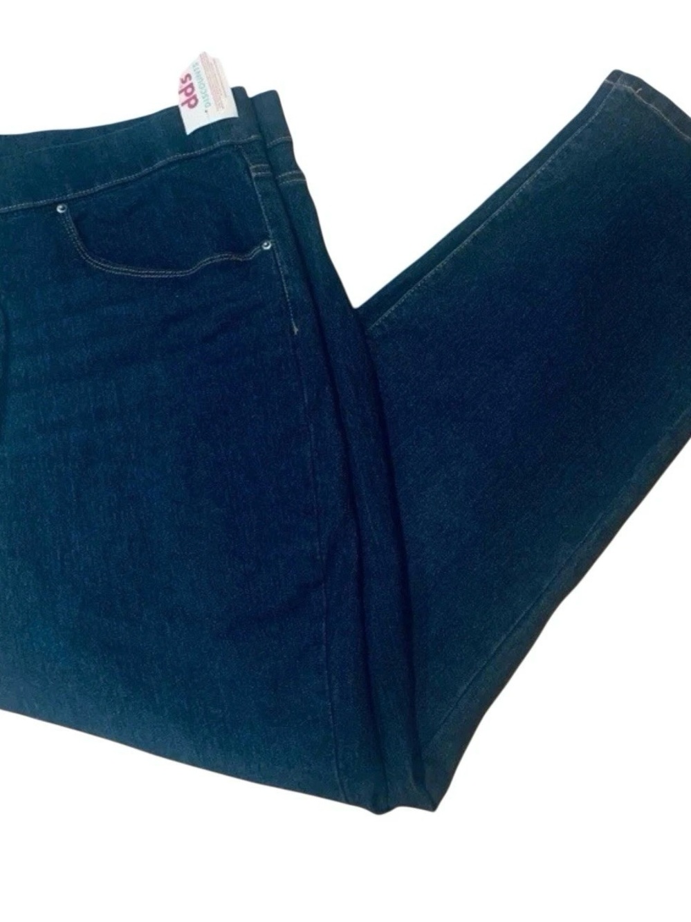 Hellada Sz 1X Woman Jeans Skinny Blue Plus Size